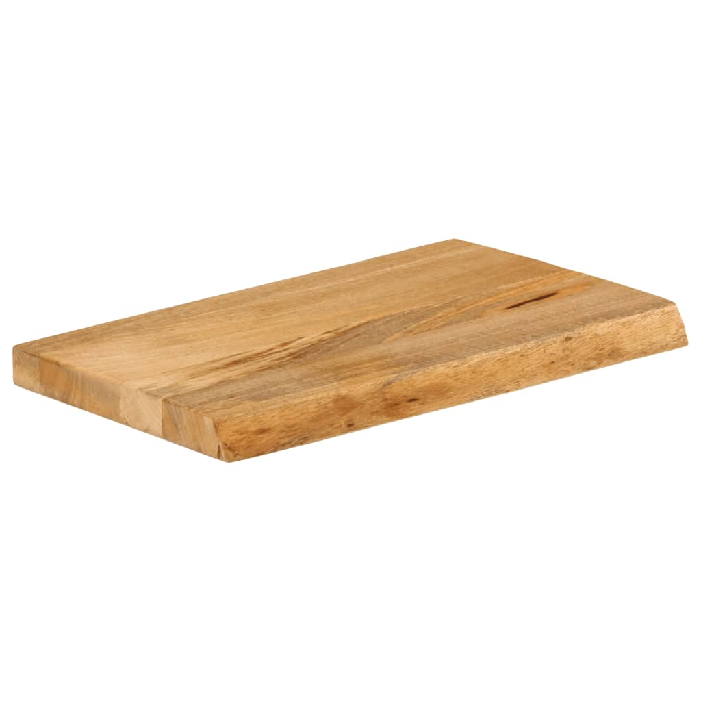 Stolna ploča sa živim rubom 40x20x2,5 cm od masivnog drva manga