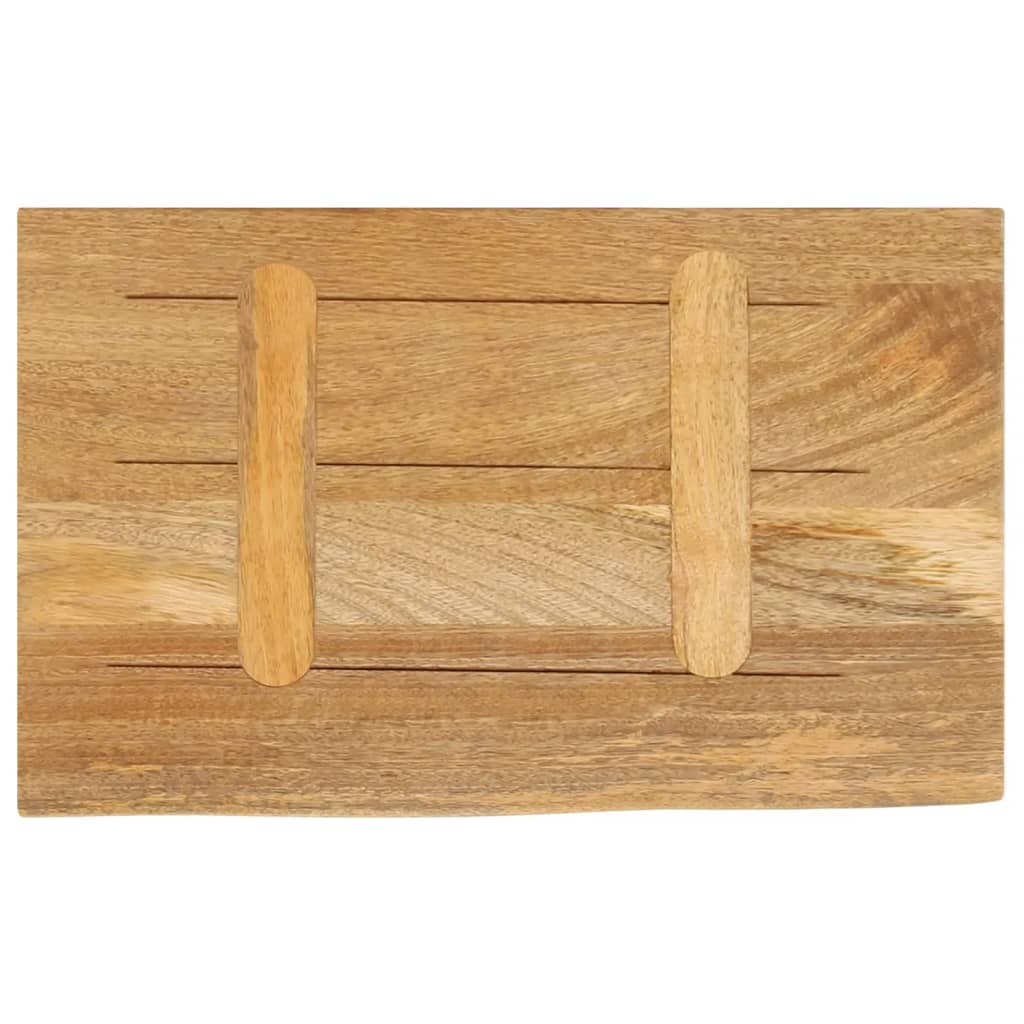 Stolna ploča sa živim rubom 50x20x2,5 cm od masivnog drva manga