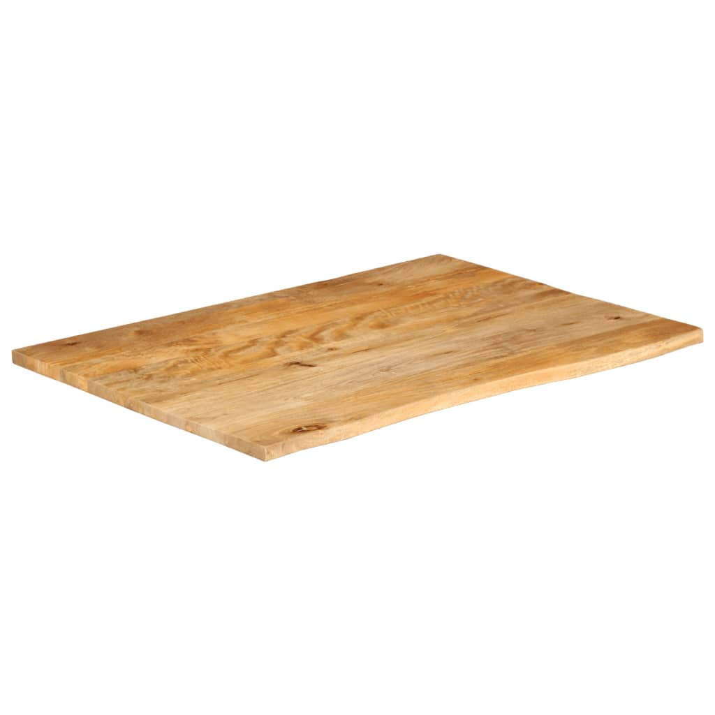 Stolna ploča sa živim rubom 100x80x2,5cm od masivnog drva manga