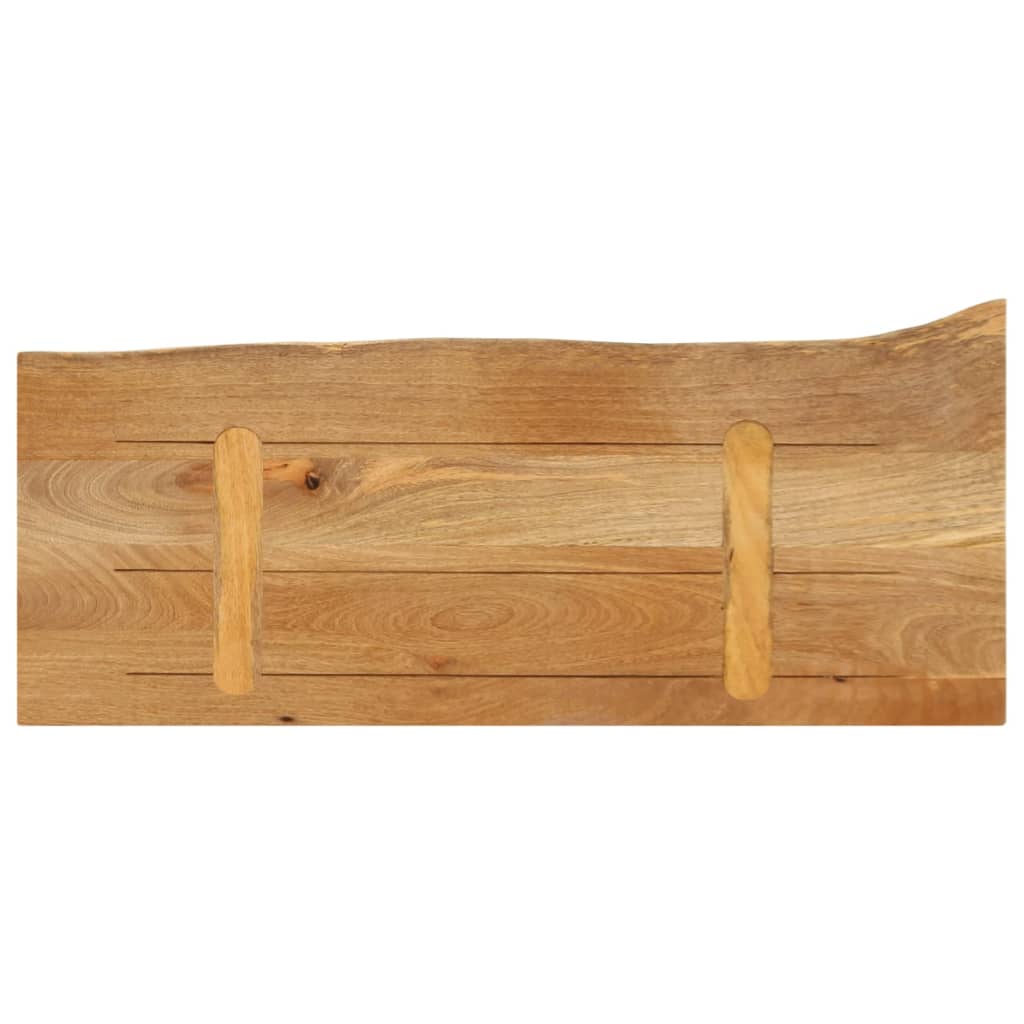 Stolna ploča sa živim rubom 90x20x3,8 cm od masivnog drva manga