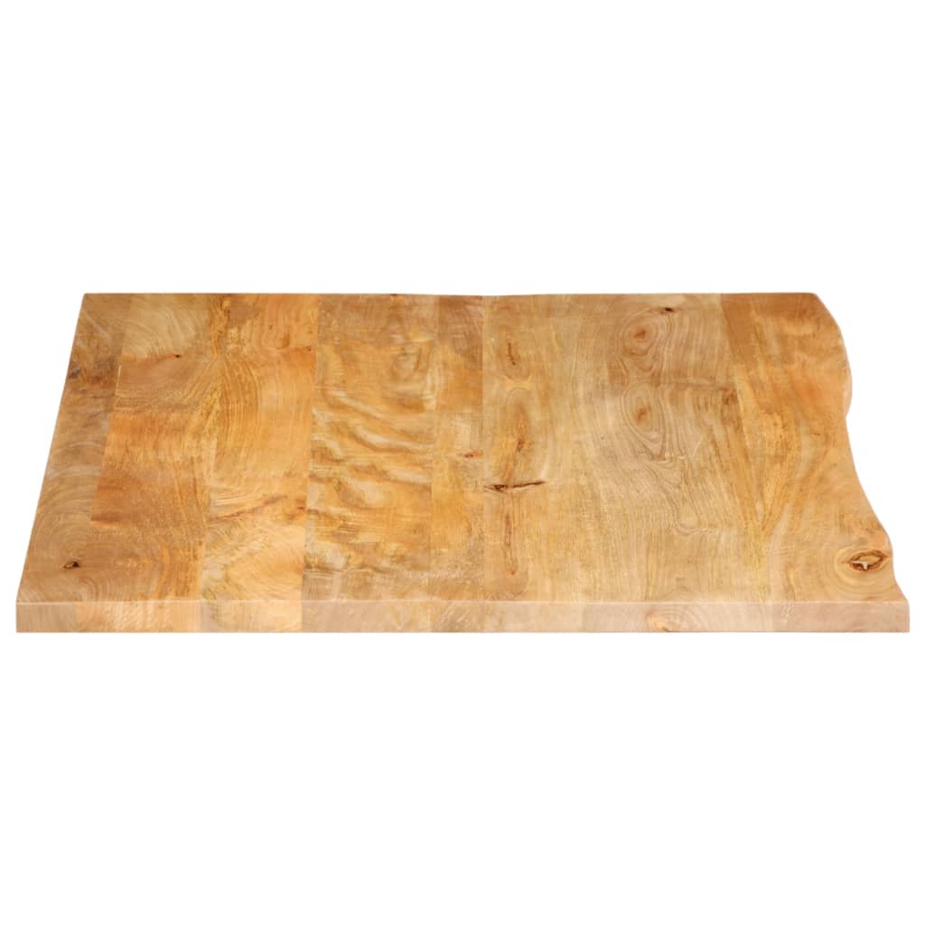 Stolna ploča sa živim rubom 90x80x3,8 cm od masivnog drva manga