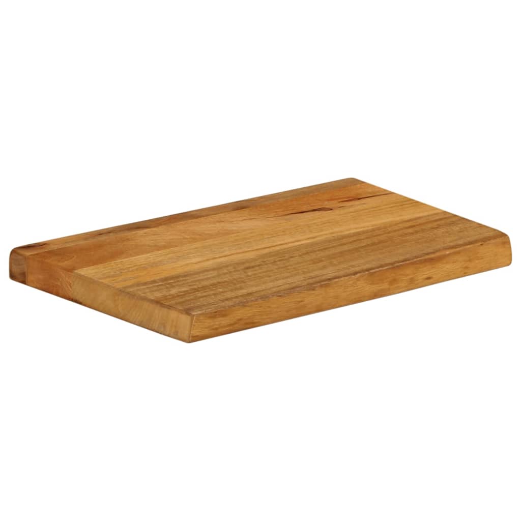 Stolna ploča sa živim rubom 60x20x2,5 cm od masivnog drva manga