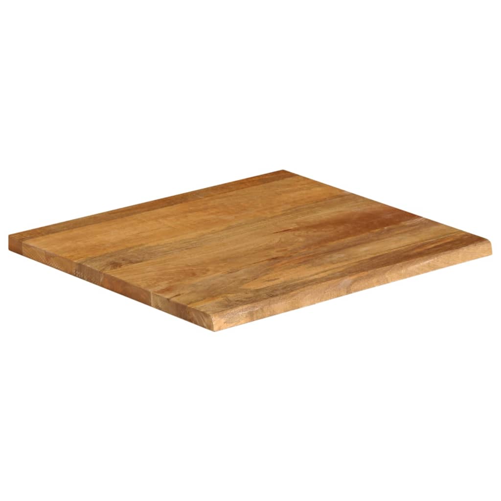 Stolna ploča sa živim rubom 80x80x2,5 cm od masivnog drva manga