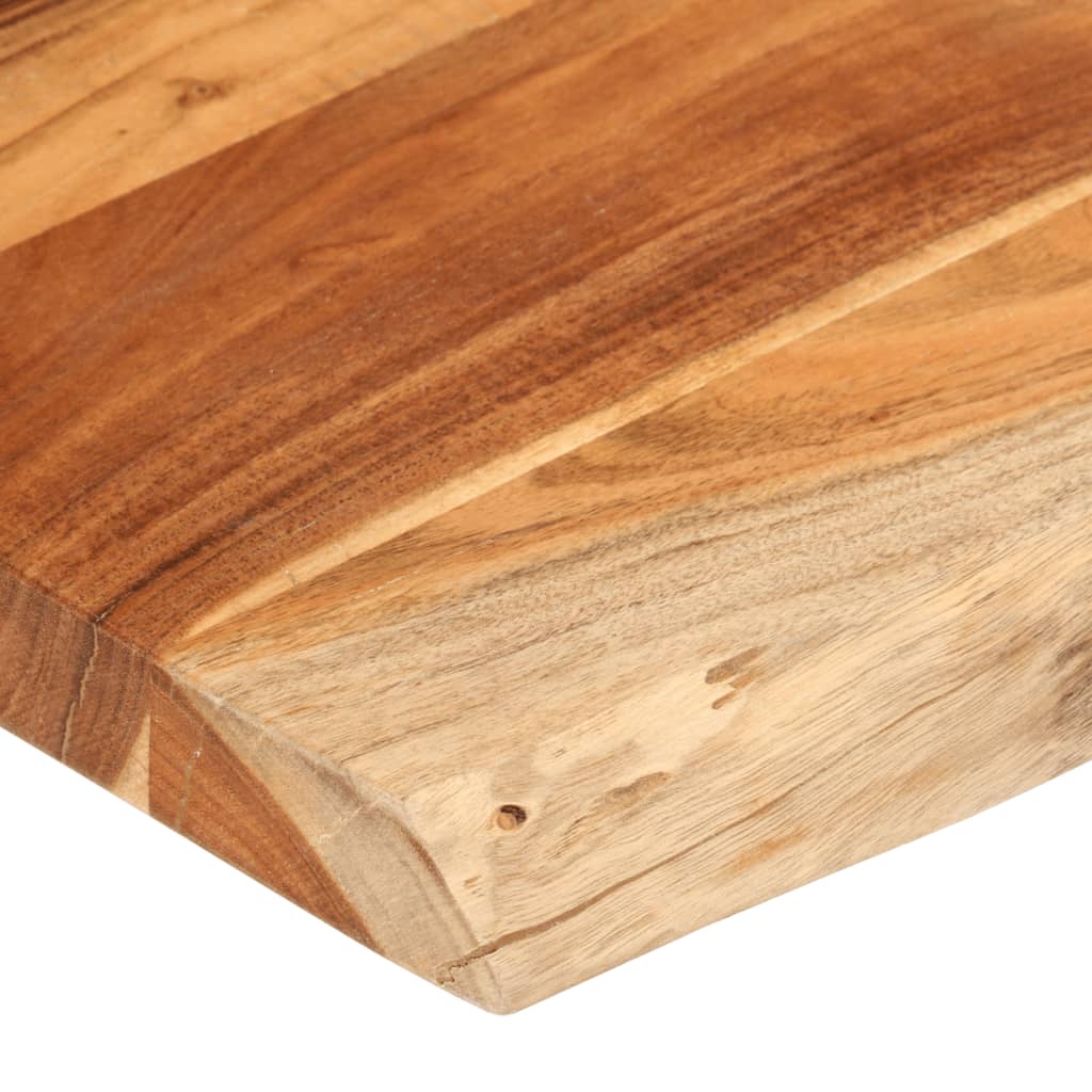 Stolna ploča 120x60x2,5 cm pravokutna bagremovo drvo živi rub