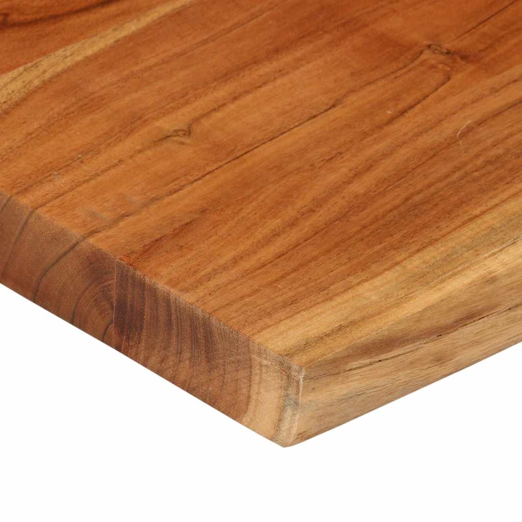 Stolna ploča 80x80x2,5 cm četvrtasta od bagrema sa živim rubom
