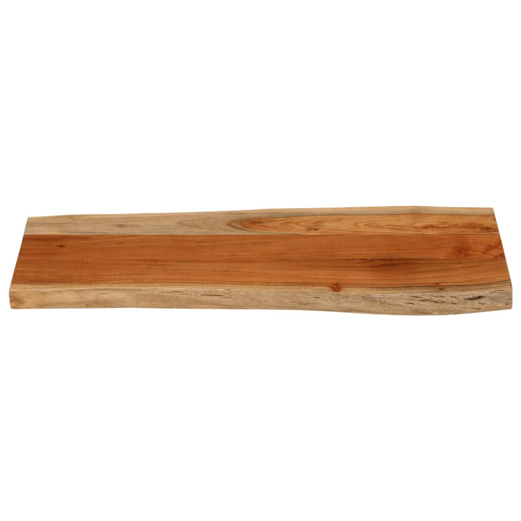 Stolna ploča 100x40x3,8 cm pravokutna od bagrema s živim rubom