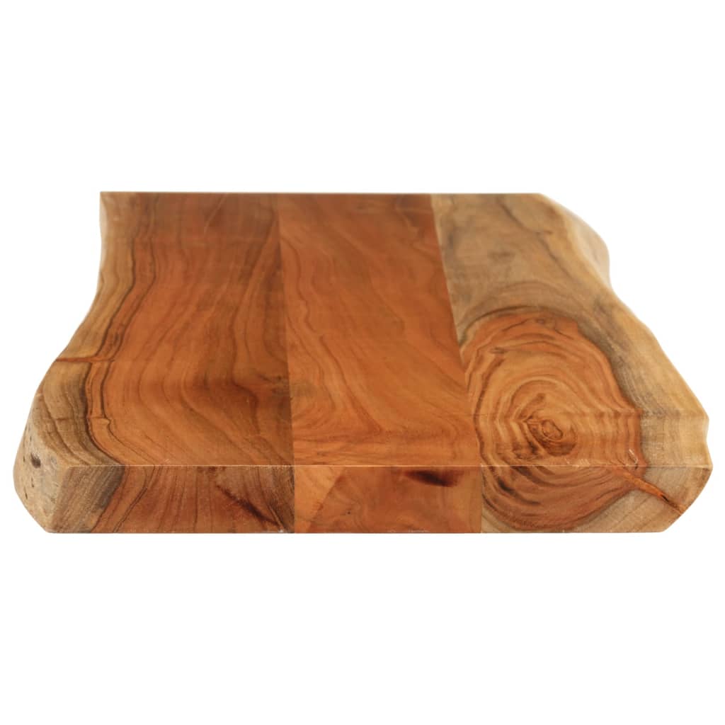 Stolna ploča 100x40x3,8 cm pravokutna od bagrema s živim rubom
