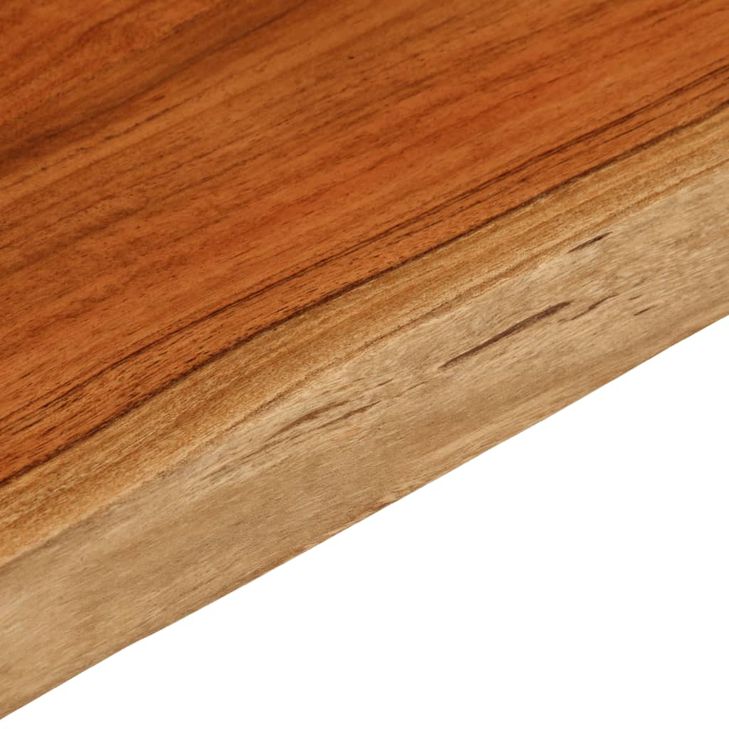 Stolna ploča 100x40x3,8 cm pravokutna od bagrema s živim rubom