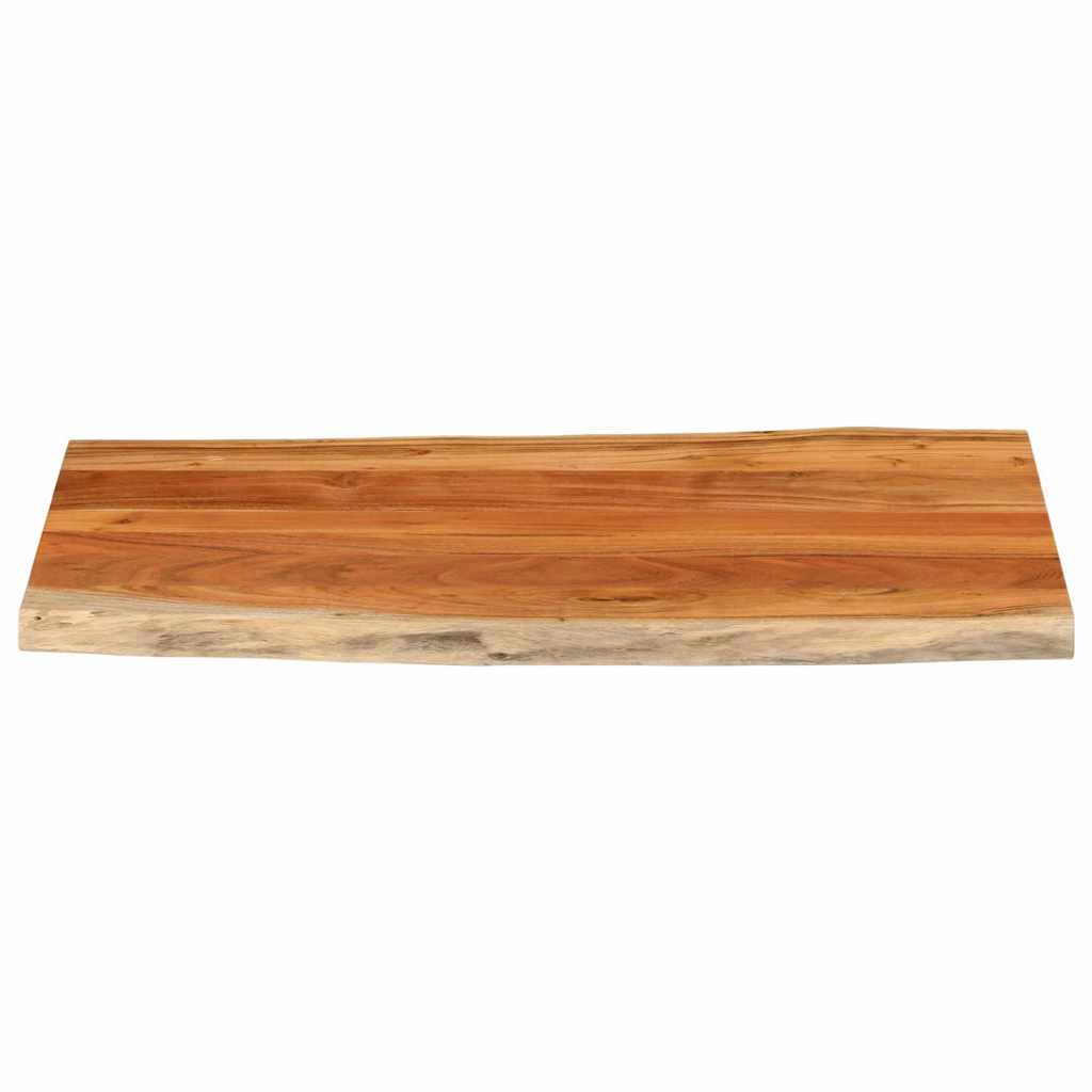 Stolna ploča 100x60x3,8 cm pravokutna bagremovo drvo živi rub