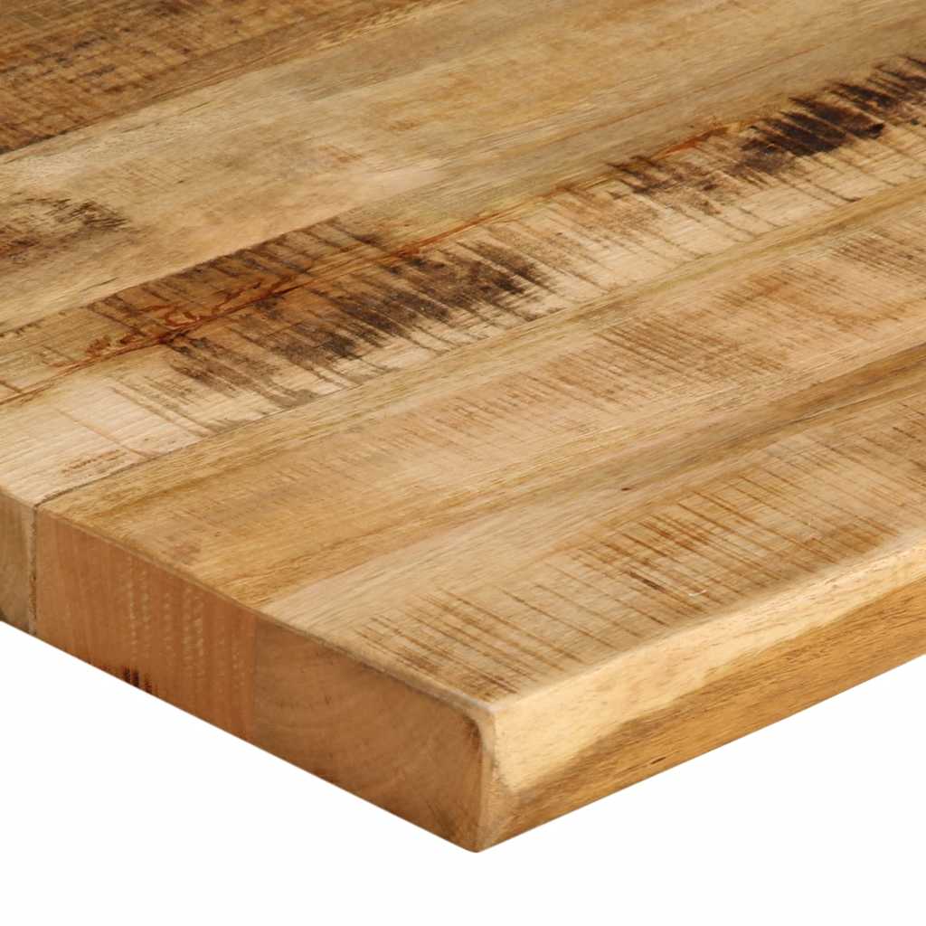 Stolna ploča sa živi rub 80x60x2,5 cm masivno grubo drvo manga