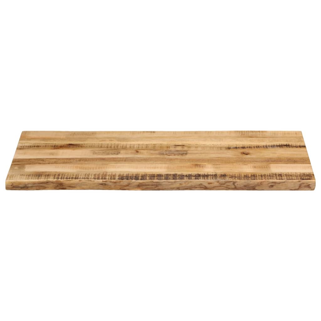 Stolna ploča sa živi rub 100x60x2,5 cm masivno grubo drvo manga