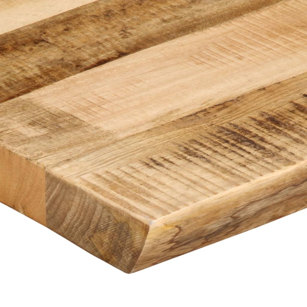 Stolna ploča sa živi rub 90x40x3,8 cm masivno grubo drvo manga