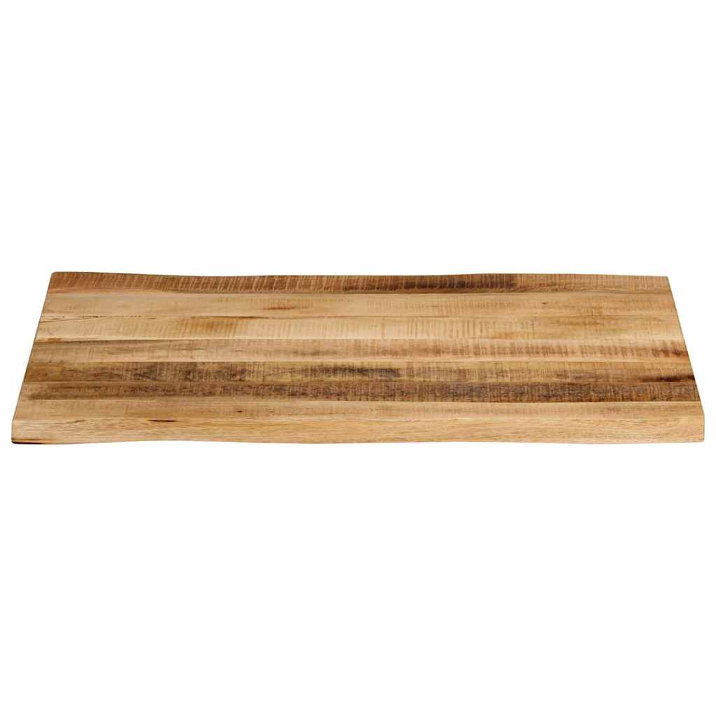 Stolna ploča sa živi rub 70x60x3,8 cm masivno grubo drvo manga