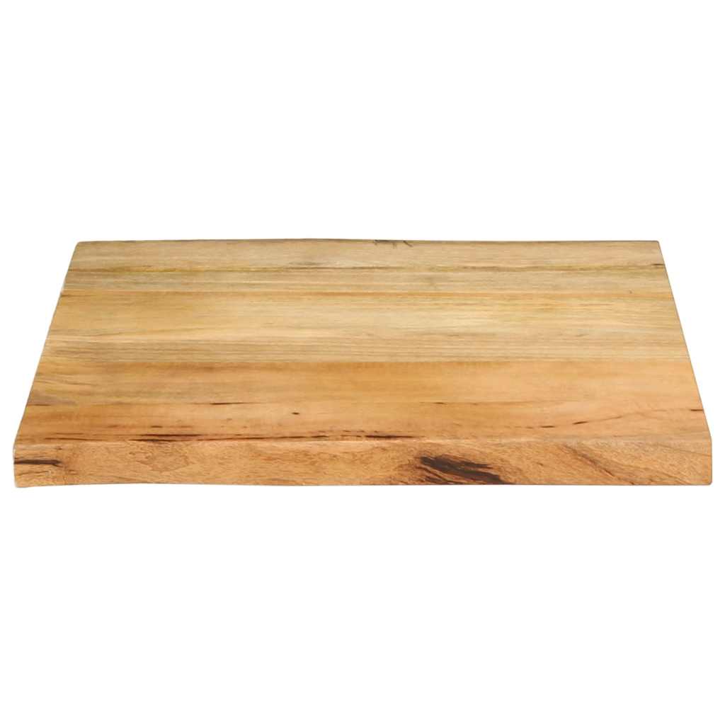 Ploča stola 40x40x2,5 cm Live Edge Puno drvo Mango
