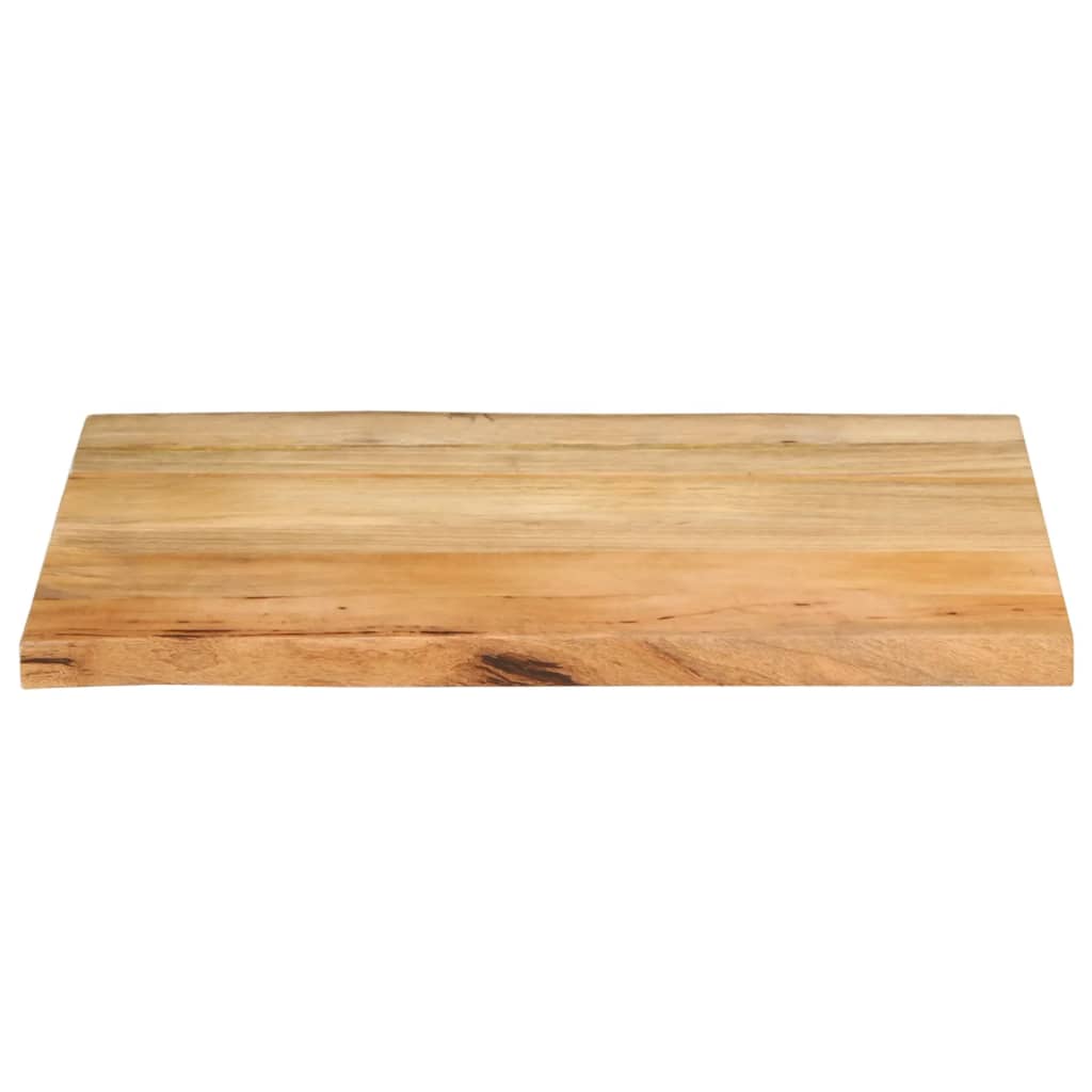 Stolna ploča 70x60x2,5 cm od masivnog drva manga sa živim rubom