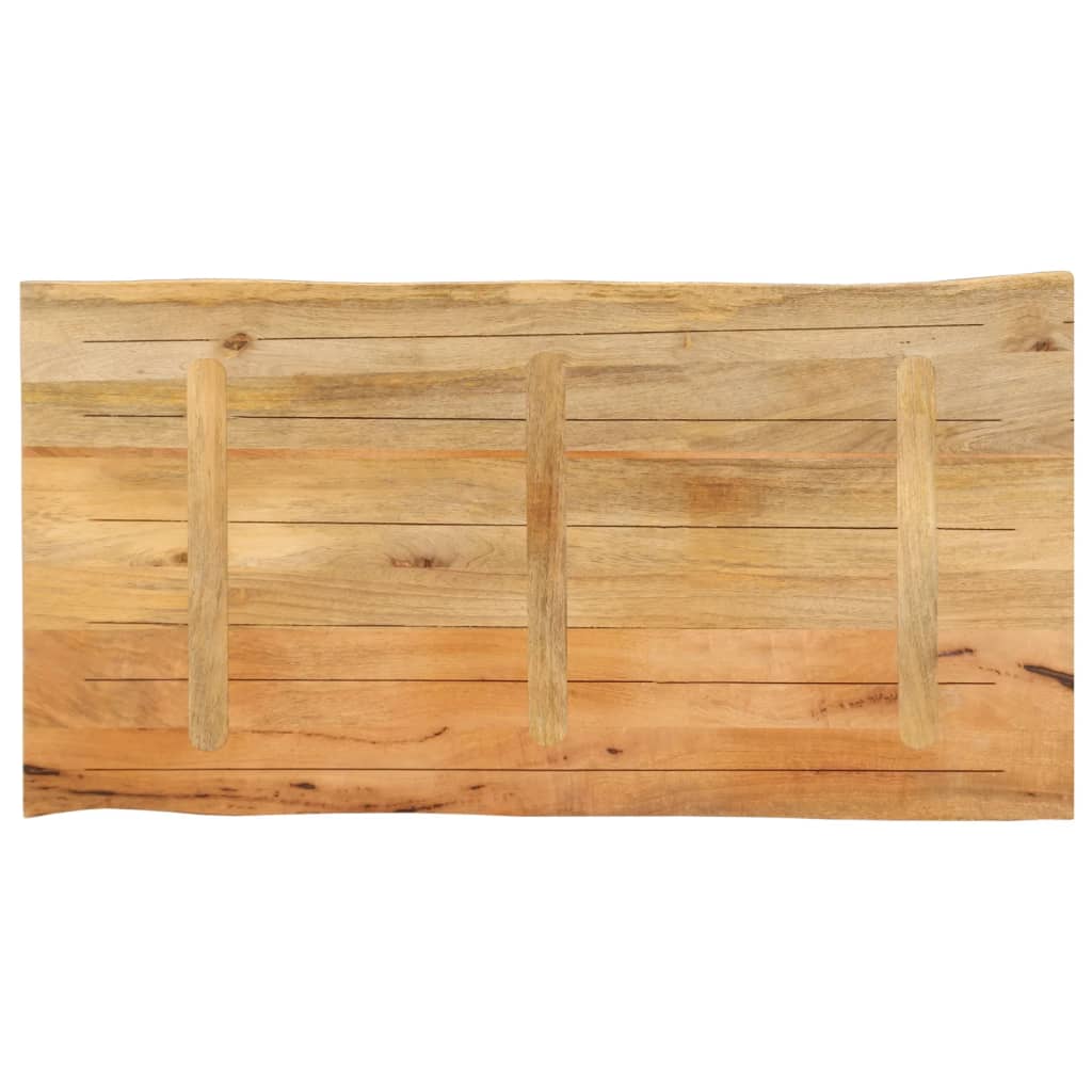 Stolna ploča 110x60x2,5cm od masivnog drva manga sa živim rubom