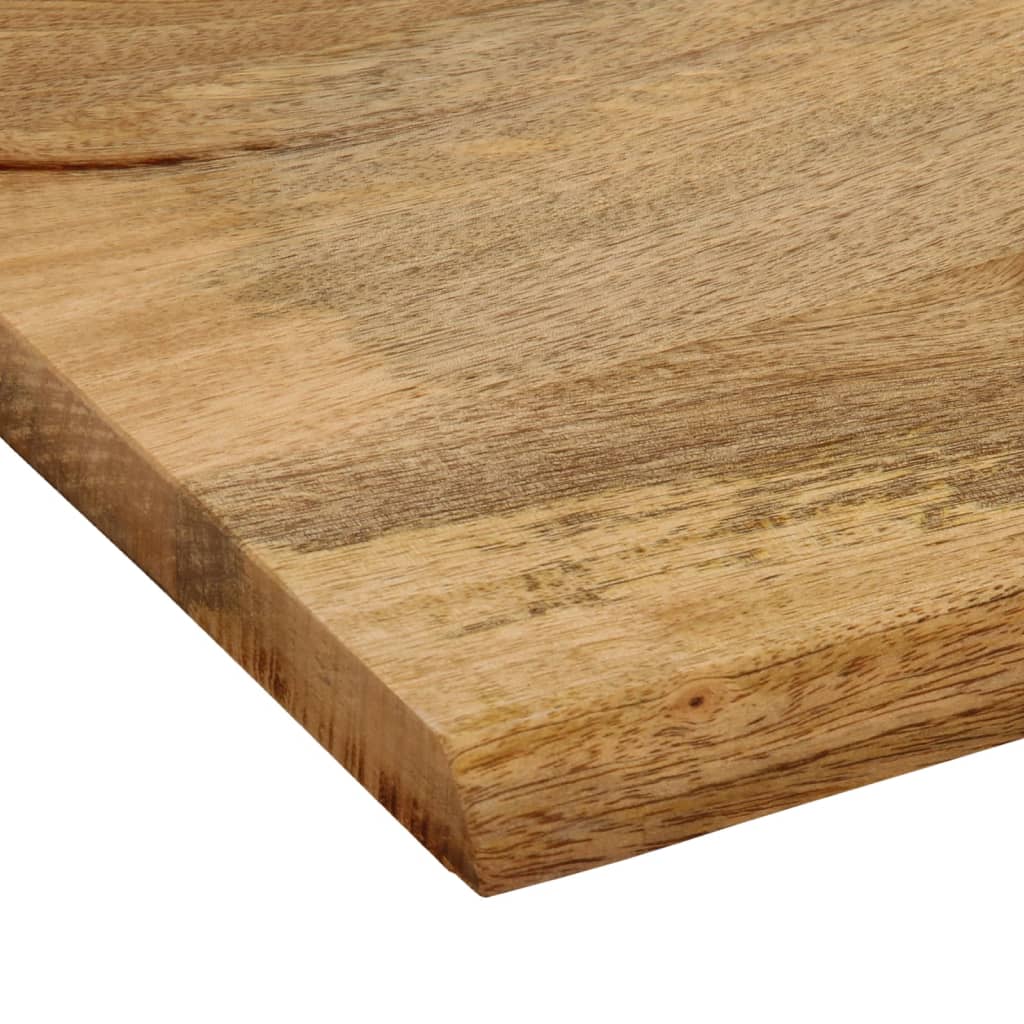 Stolna ploča 90x80x2,5 cm od masivnog drva manga sa živim rubom