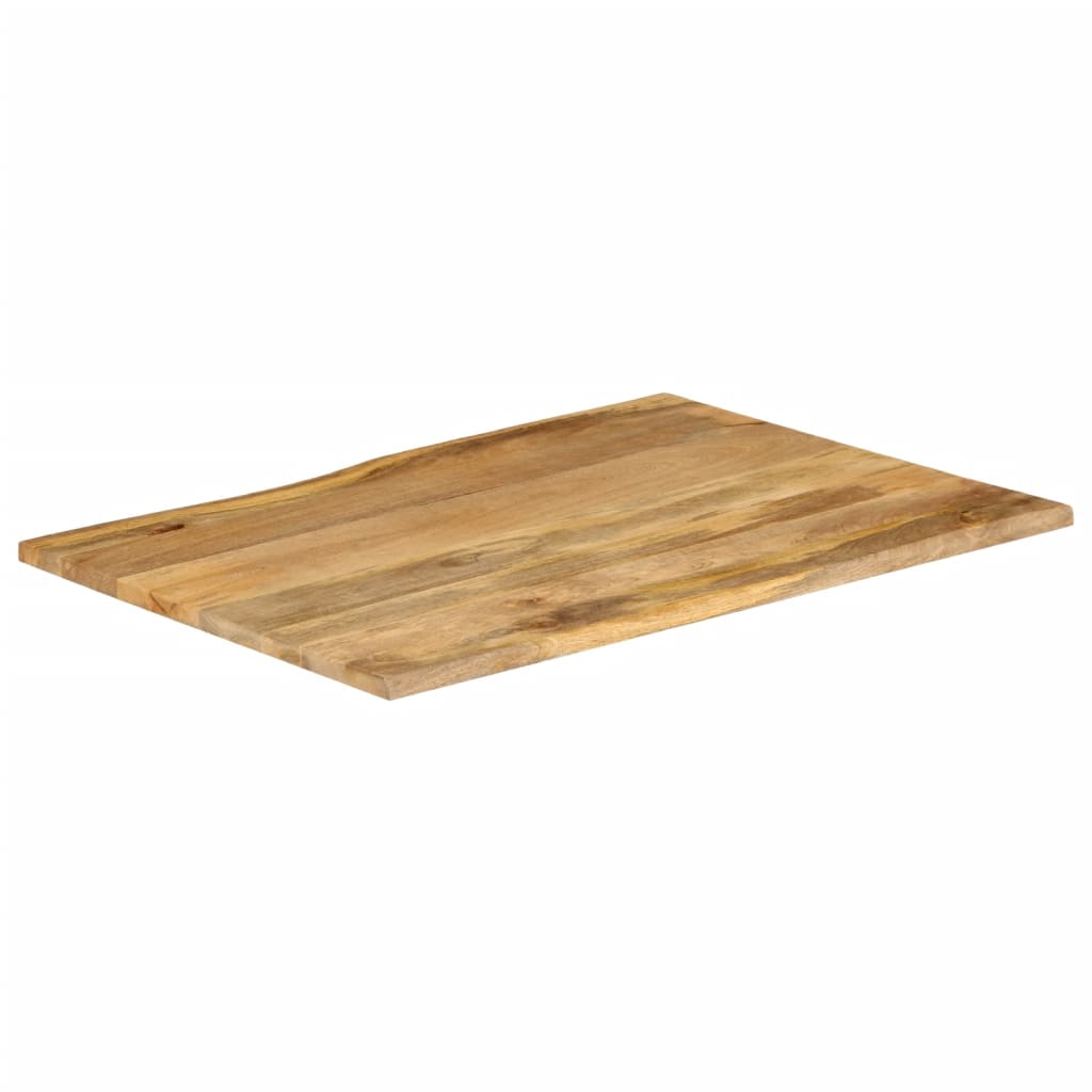 Stolna ploča 90x80x3,8 cm od masivnog drva manga sa živim rubom