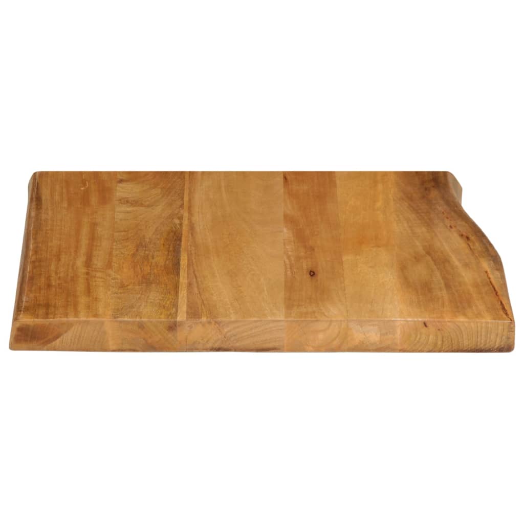 Stolna ploča 80x80x2,5 cm od masivnog drva manga sa živim rubom