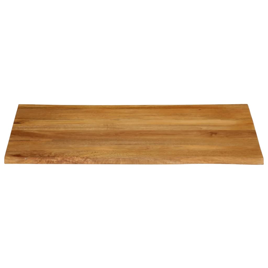 Stolna ploča 90x80x2,5 cm od masivnog drva manga sa živim rubom