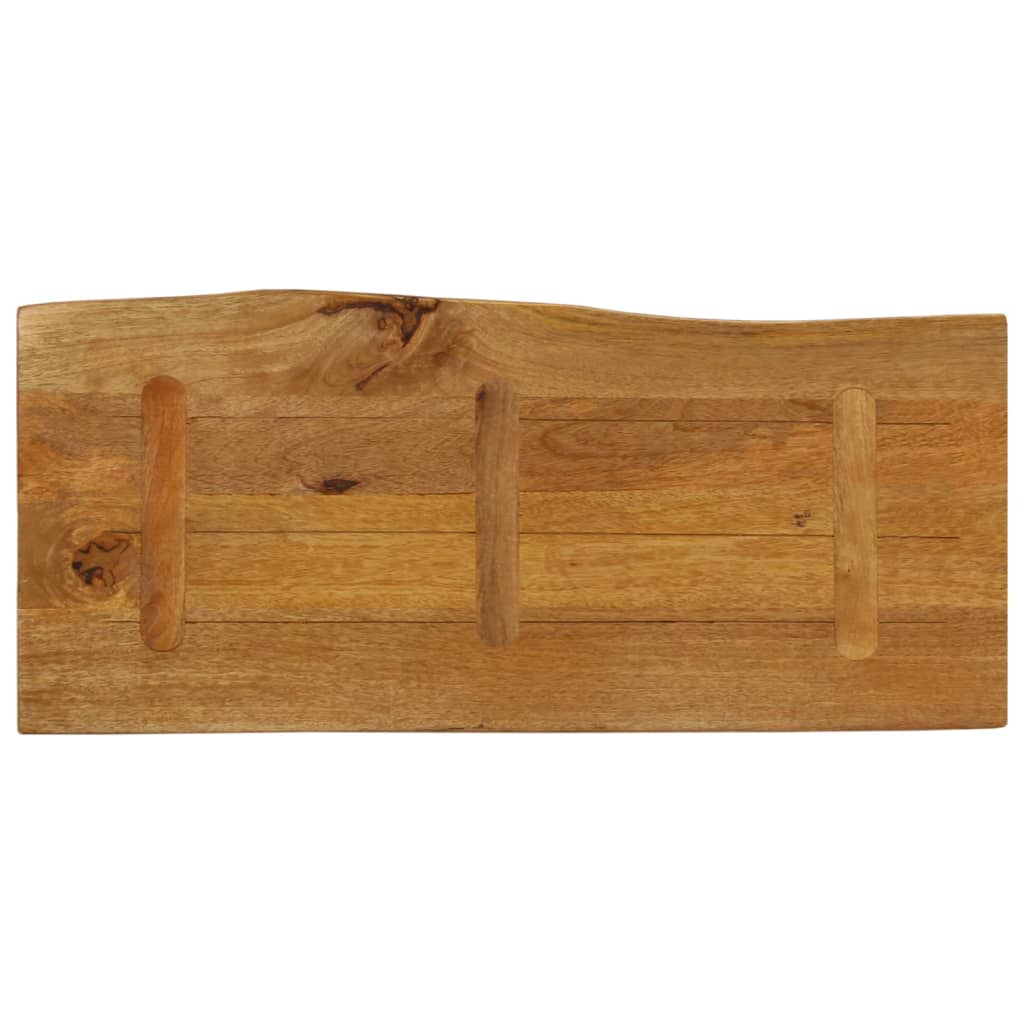 Stolna ploča 90x40x3,8 cm od masivnog drva manga sa živim rubom