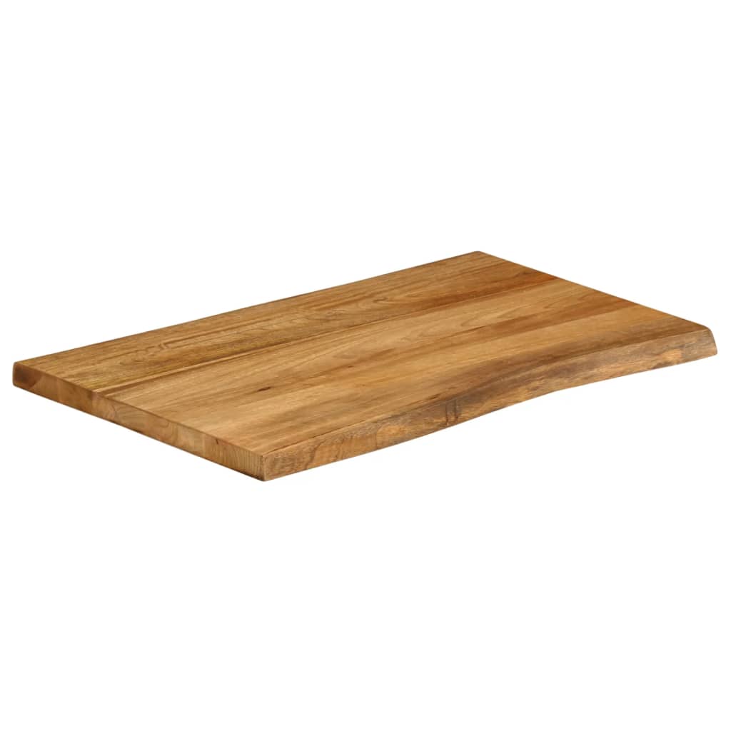 Stolna ploča 70x60x3,8 cm od masivnog drva manga sa živim rubom