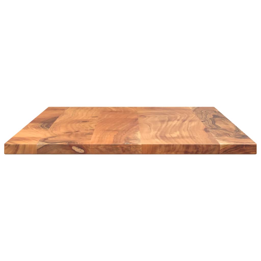 Stolna ploča 80x70x2,5 cm pravokutna od masivnog drva bagrema