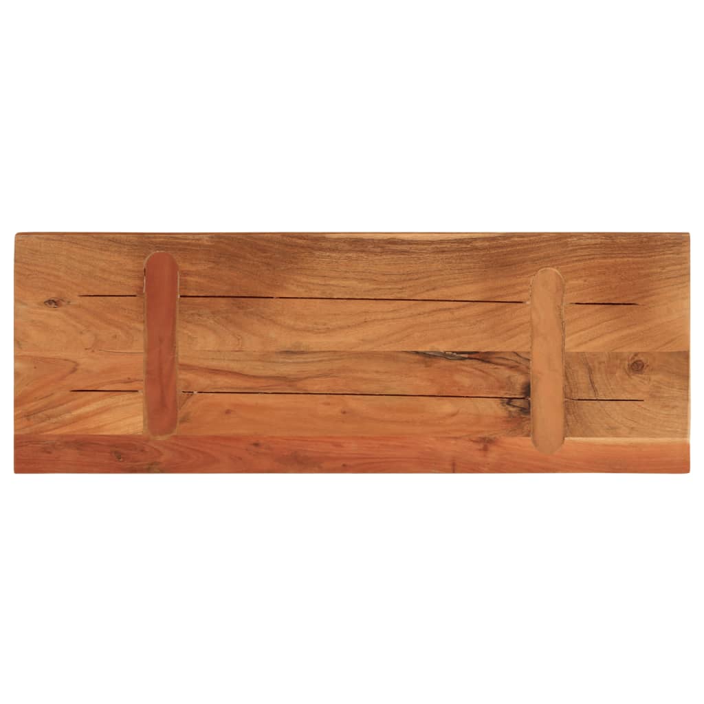 Stolna ploča 90x30x3,8 cm pravokutna od masivnog drva bagrema