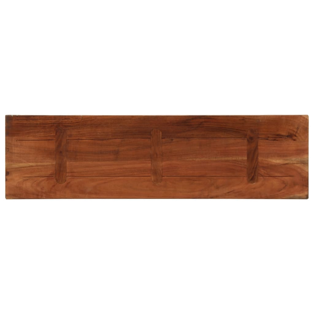 Stolna ploča 120x30x2,5 cm pravokutna masivno obnovljeno drvo