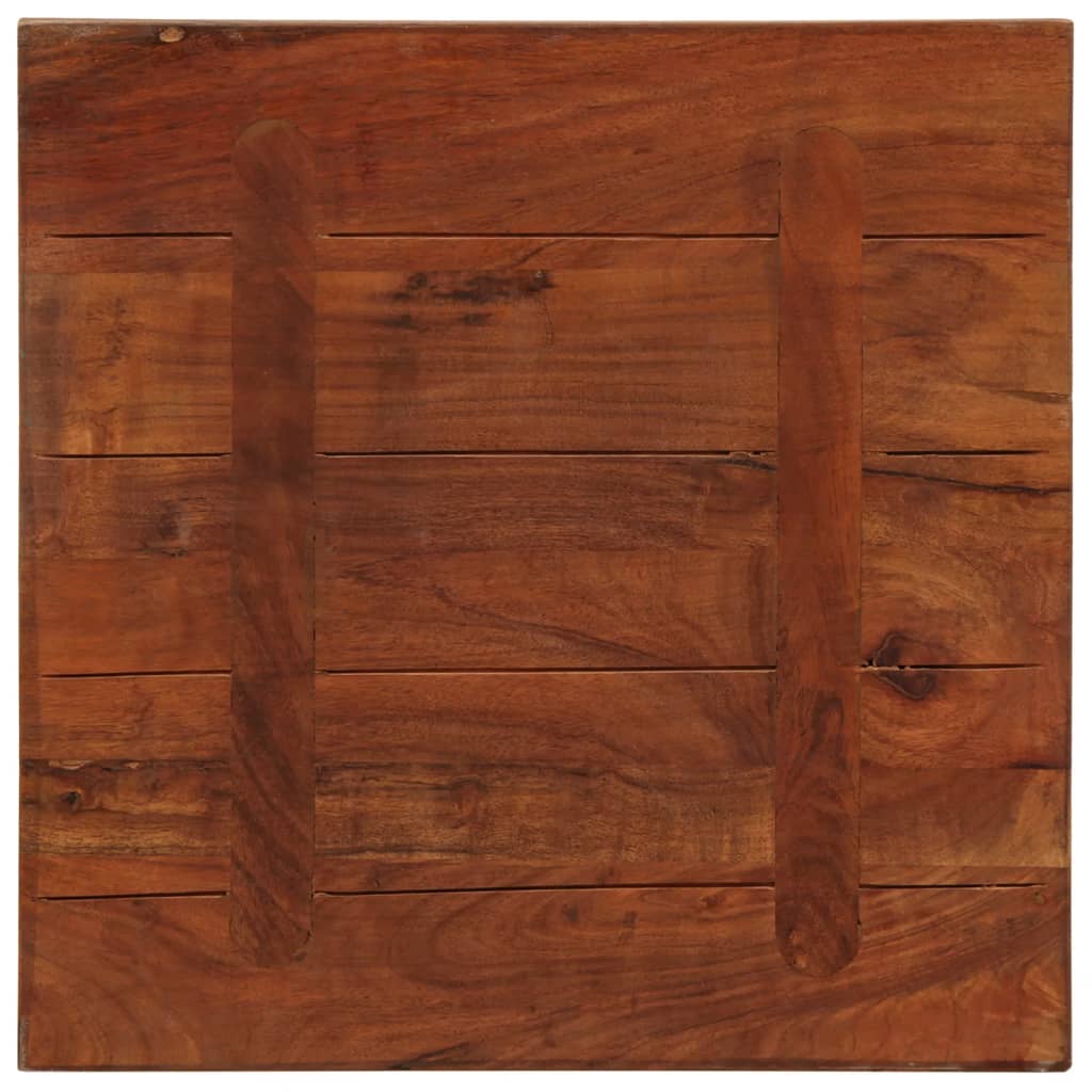 Stolna ploča 40x40x2,5 cm četvrtasta masivno obnovljeno drvo