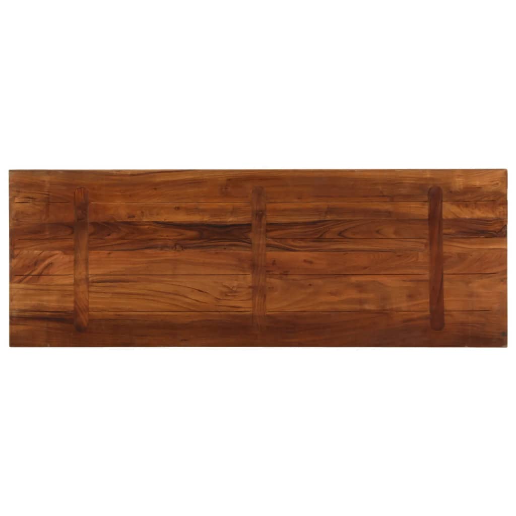 Stolna ploča 140x50x2,5 cm pravokutna masivno obnovljeno drvo