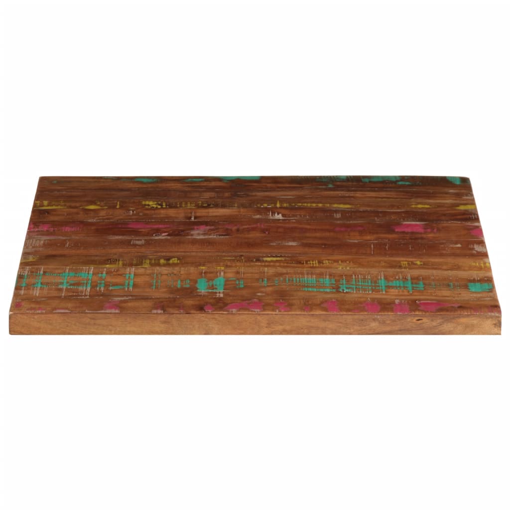 Stolna ploča 70x70x1,5 cm četvrtasta masivno obnovljeno drvo