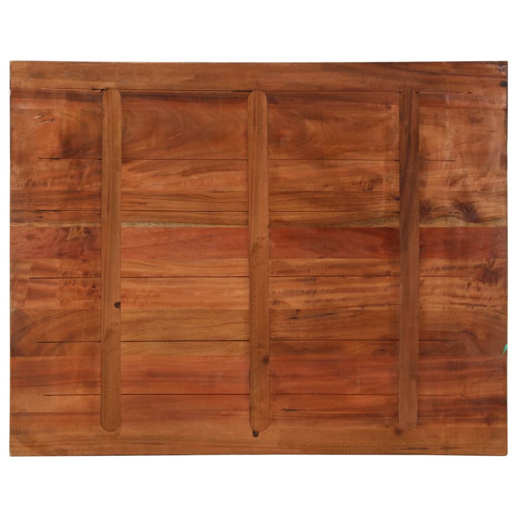 Stolna ploča 110x80x2,5 cm pravokutna masivno obnovljeno drvo