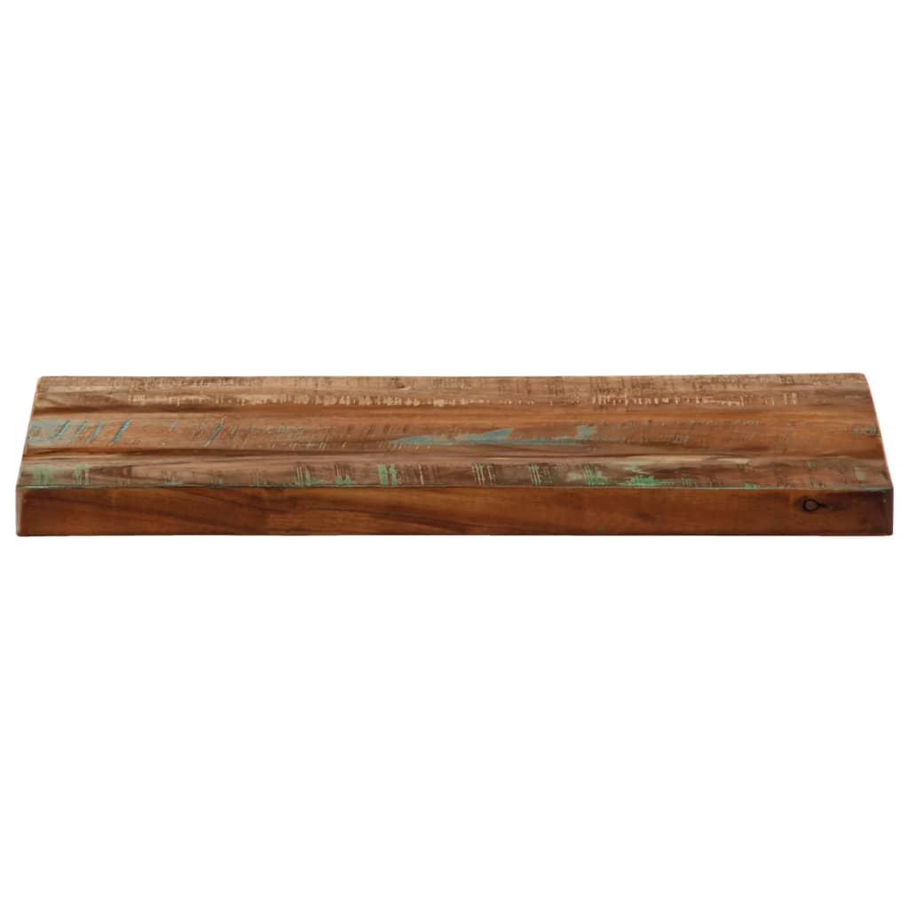 Ploča za stol 60x20x3,8 cm pravokutna masivno obnovljeno drvo
