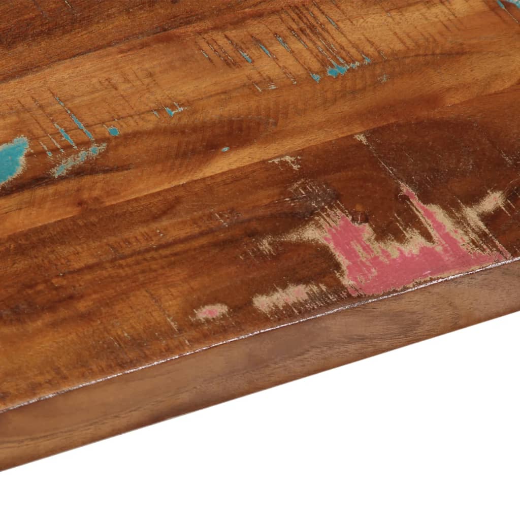Ploča za stol 80x20x3,8 cm pravokutna masivno obnovljeno drvo