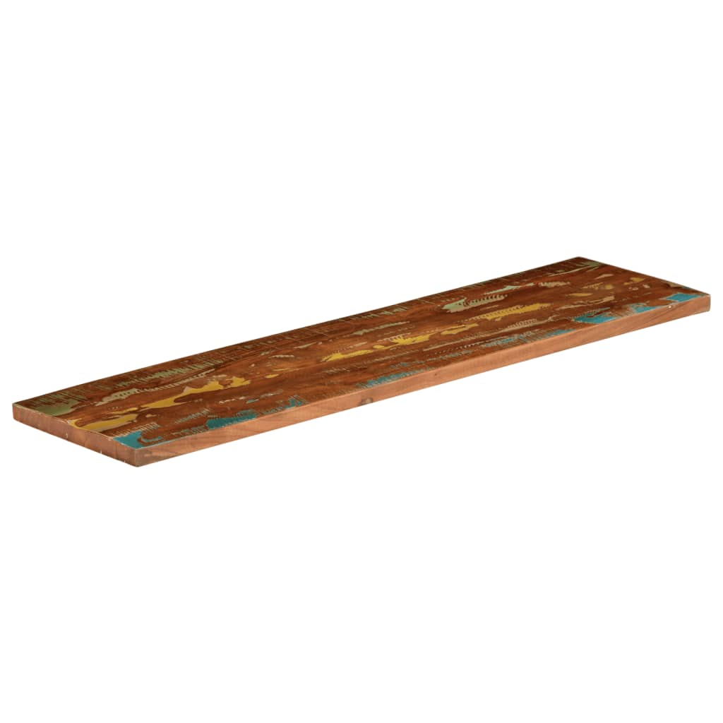 Ploča za stol 100x20x3,8 cm pravokutna masivno obnovljeno drvo