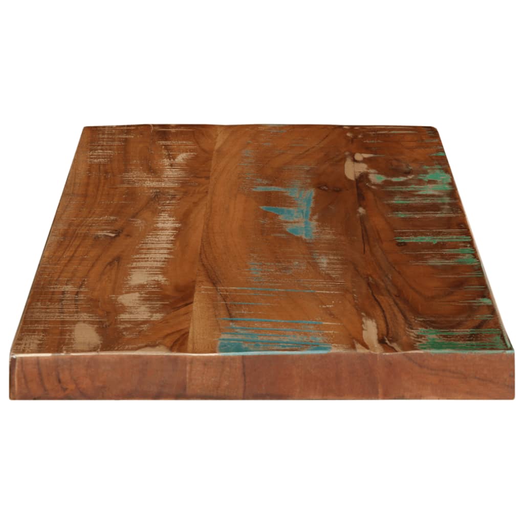 Ploča za stol 40x30x3,8 cm pravokutna masivno obnovljeno drvo