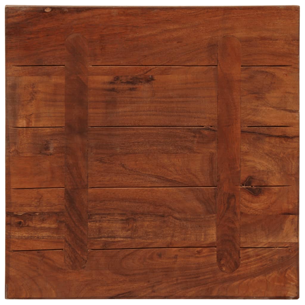 Ploča za stol 40x40x3,8 cm pravokutna masivno obnovljeno drvo
