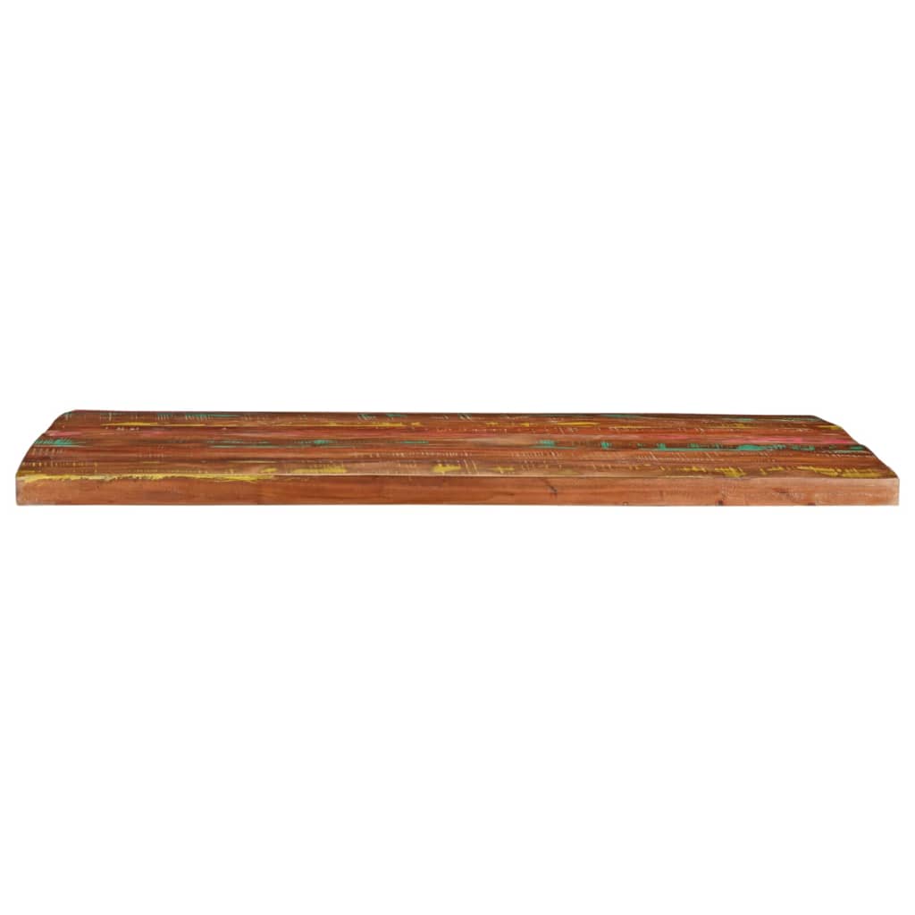 Stolna ploča 90x80x3,8 cm pravokutna masivno obnovljeno drvo