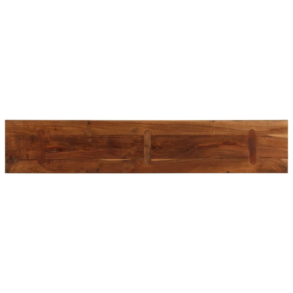 Stolna ploča 180x40x2,5 cm pravokutna masivno obnovljeno drvo