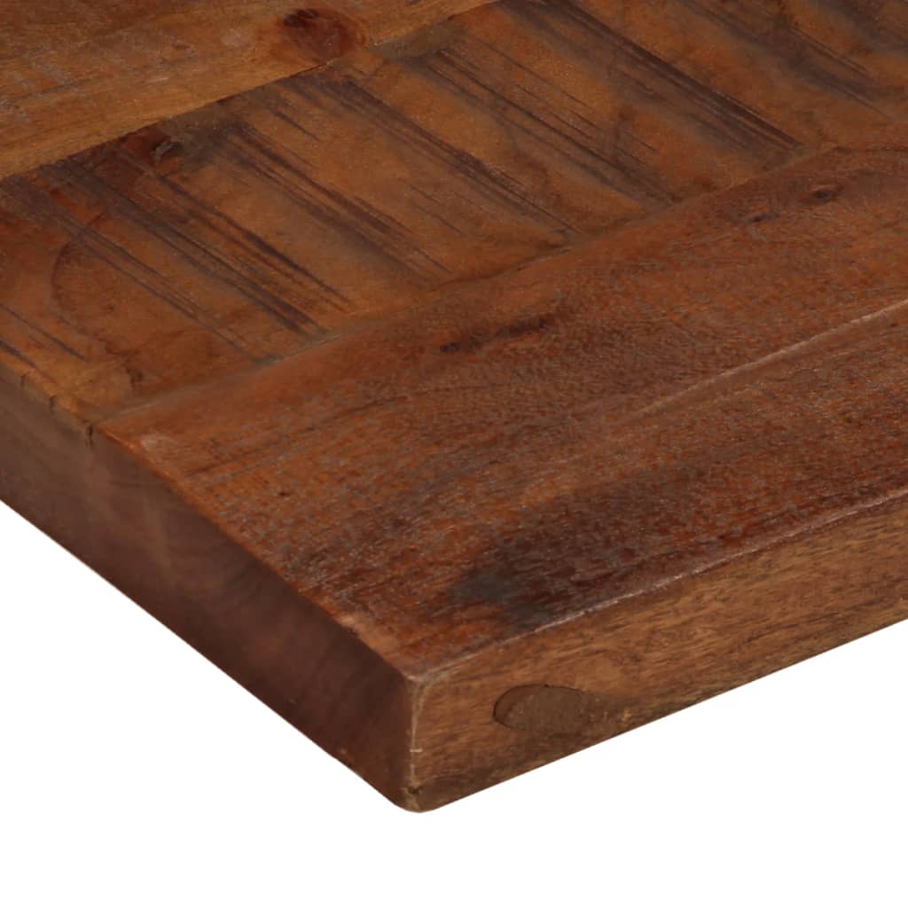 Ploča za stol 110x50x2,5 cm pravokutna masivno obnovljeno drvo