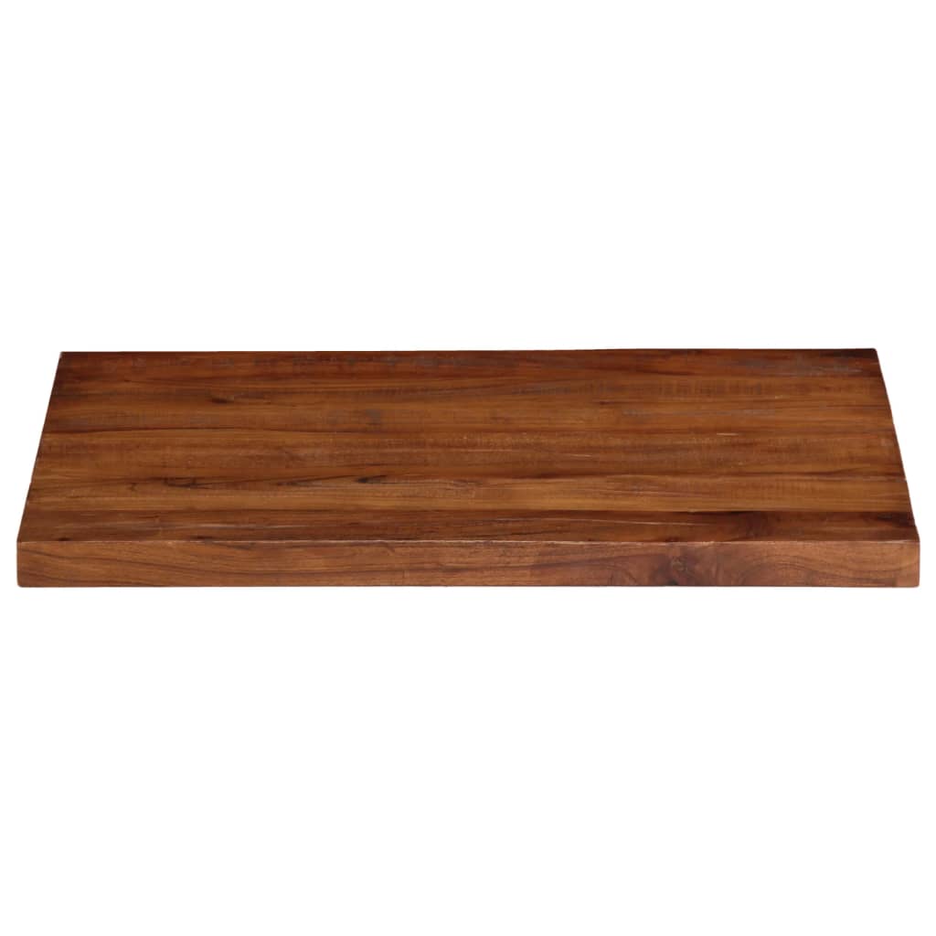 Stolna ploča 80x70x2,5 cm pravokutna masivno obnovljeno drvo