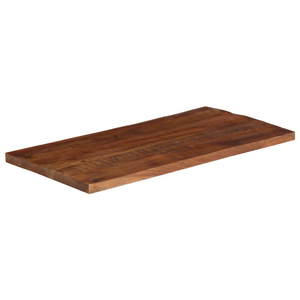 Stolna ploča 100x70x2,5 cm pravokutna masivno obnovljeno drvo