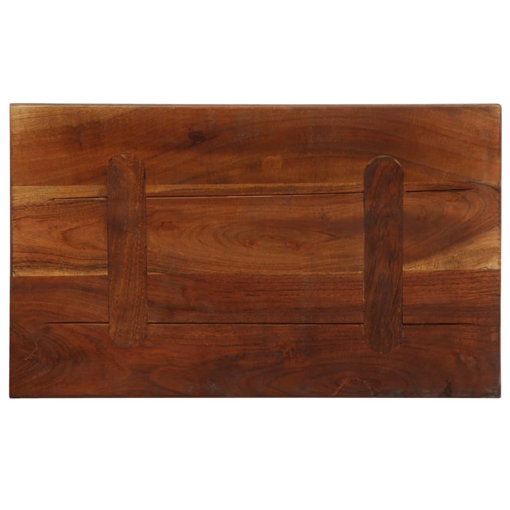 Stolna ploča 40x20x3,8 cm pravokutna masivno obnovljeno drvo