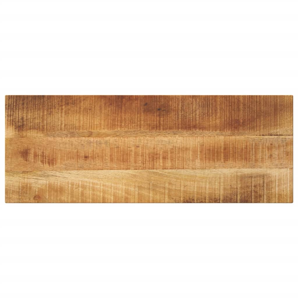 Ploča za stol 80x20x2,5 cm pravokutna masivno grubo drvo manga