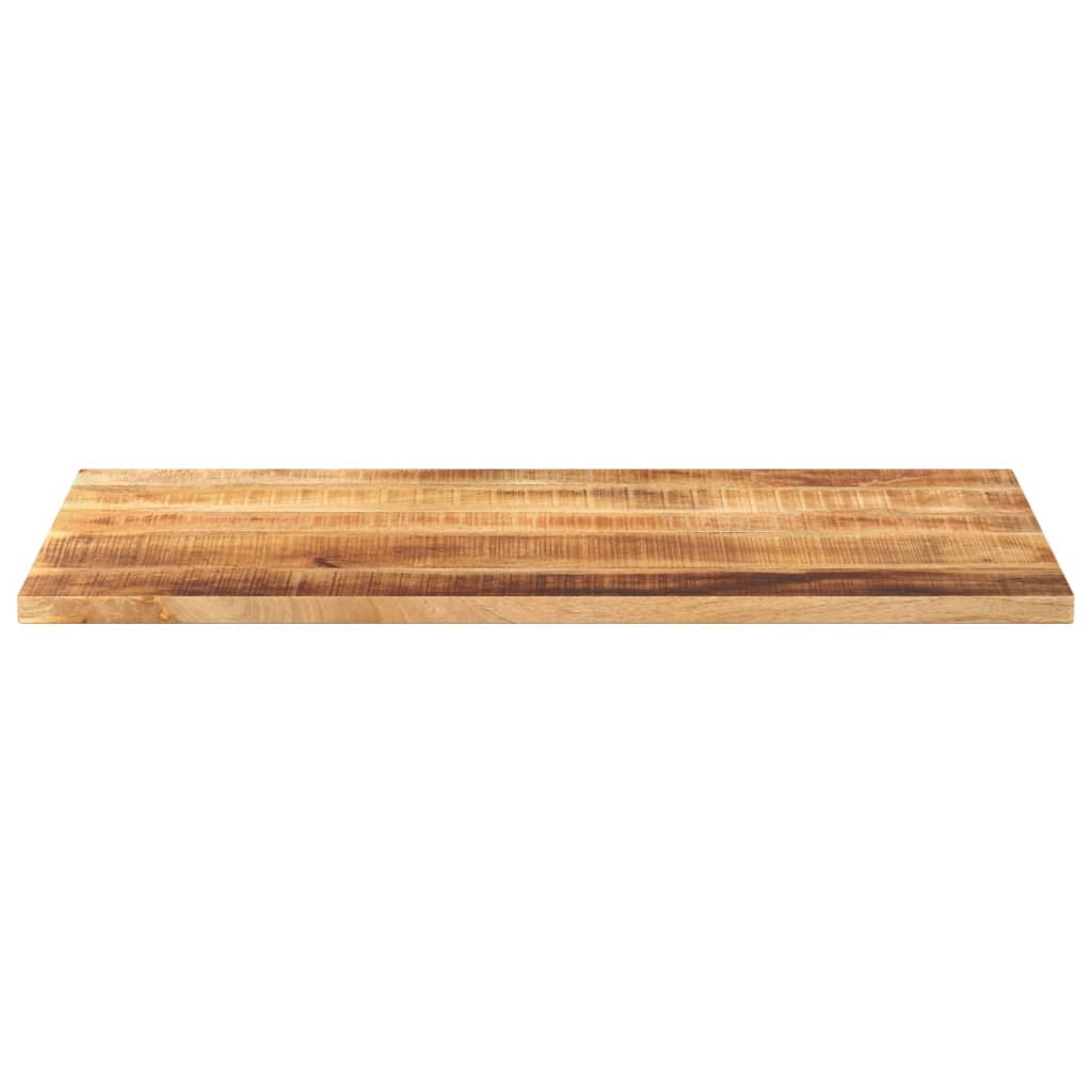 Ploča za stol 120x50x2,5 cm pravokutna masivno grubo drvo manga