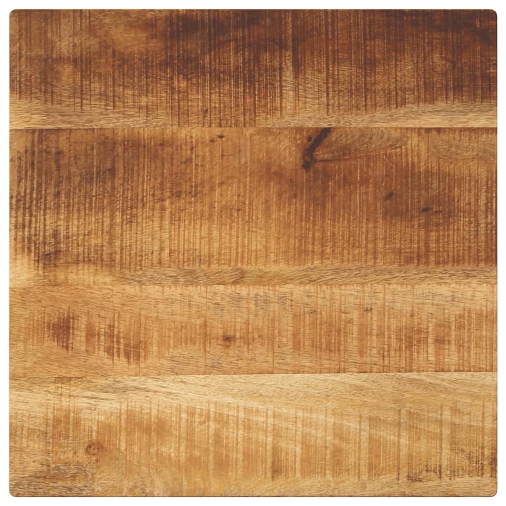 Stolna ploča 60x60x2,5 cm četvrtasta masivno grubo drvo manga