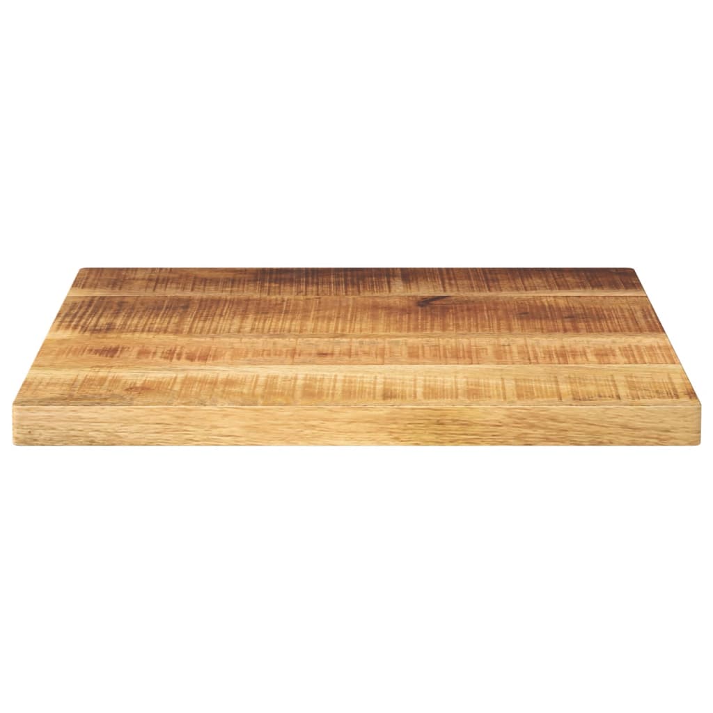 Stolna ploča 60x60x2,5 cm četvrtasta masivno grubo drvo manga