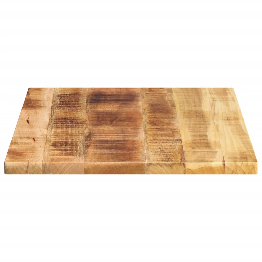 Stolna ploča 80x60x2,5 cm pravokutna masivno grubo drvo manga