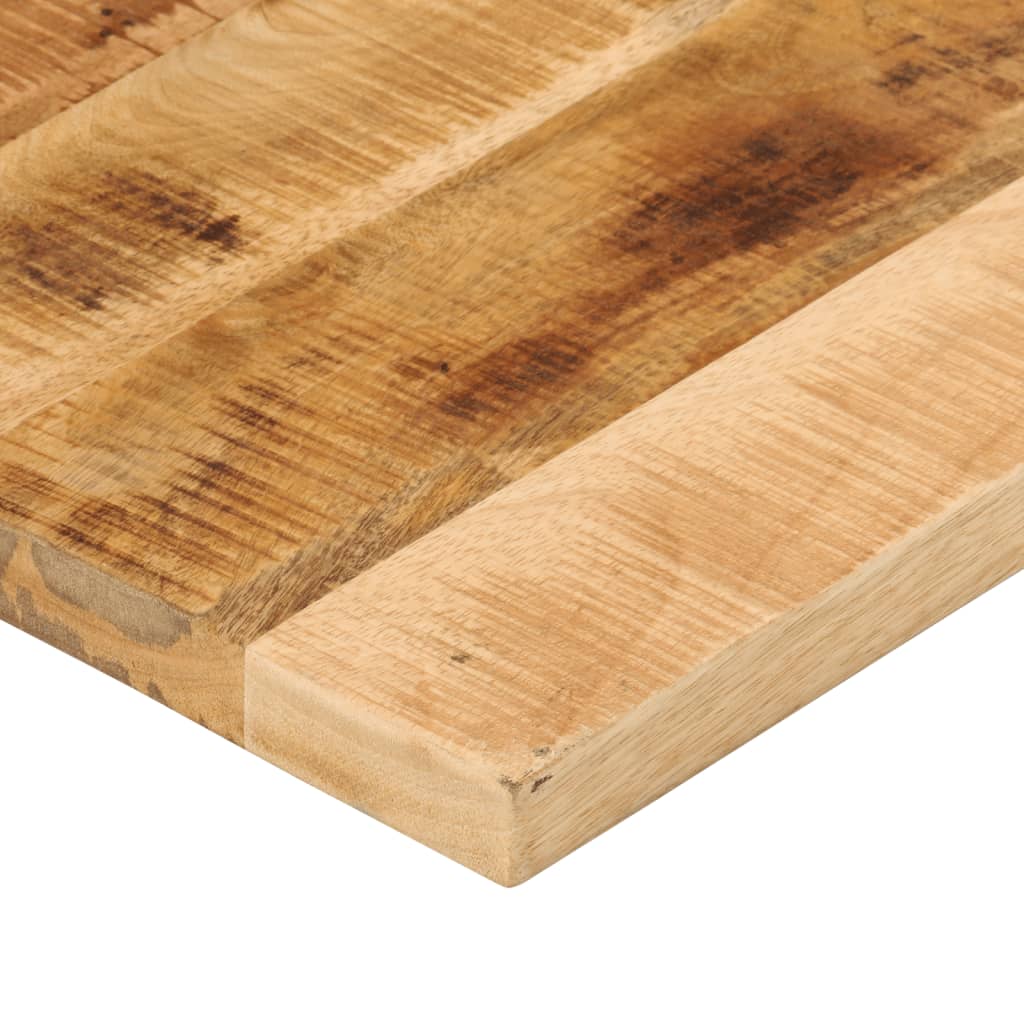 Stolna ploča 80x60x2,5 cm pravokutna masivno grubo drvo manga